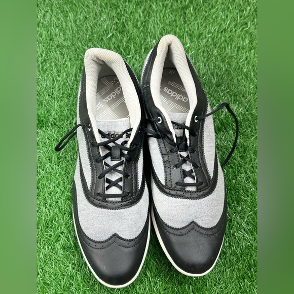 Adidas Adicross Black Golf Cleats Shoes 099028 Womens Size‎ US 10 - Picture 1 of 7